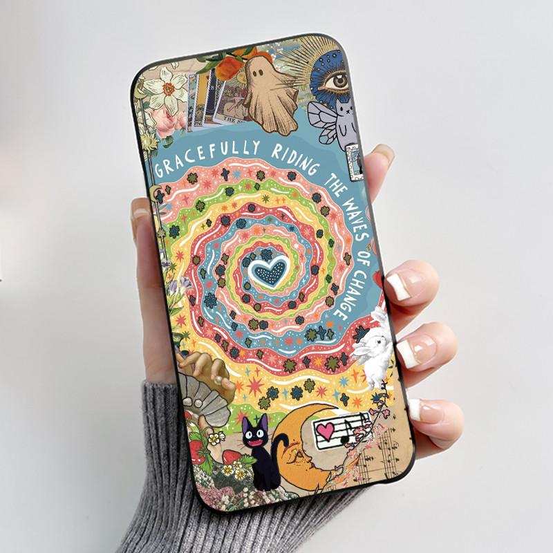 Schattige Hoesje Voor Nokia 105 2023/106 2G 2023/Nokia 105 4G 2023/106 4G 2023 Bedrukt Shell Beschermhoes Zachte Siliconen Telefoonhoesjes