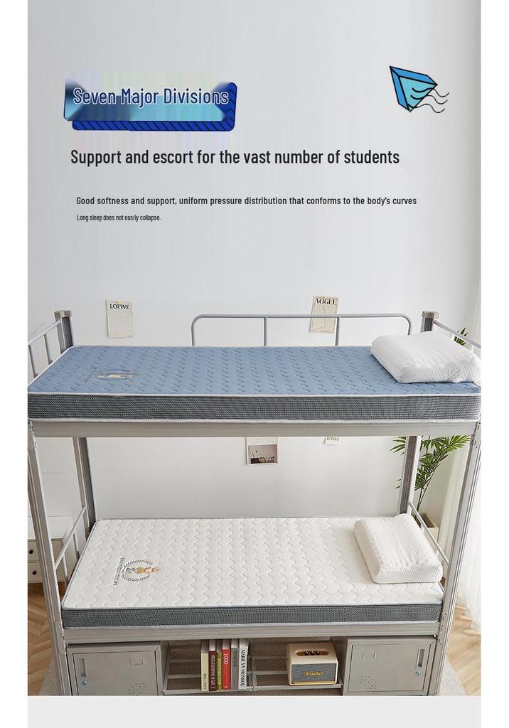 Keleike Latex Matrasbeschermer - Studentenkamer Enkel Bed, Opvouwbare Tatami Mat