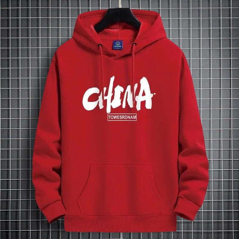 Men's Thickened Velvet Hoodie - Heavyweight Autumn/Winter Style, Warm Youth Trend, Couple Jacket