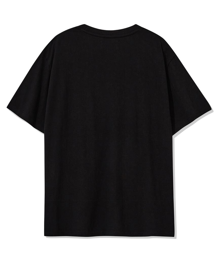 CNVS Betty Boop Heart Bust Oversized Short Sleeve T-Shirt_Black