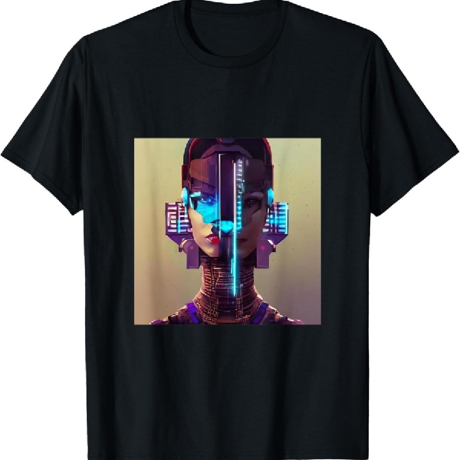 

2 Sides of the Coin, Part of the Cyberpunk Themed Collection T-Shirt XXXXXL чёрный