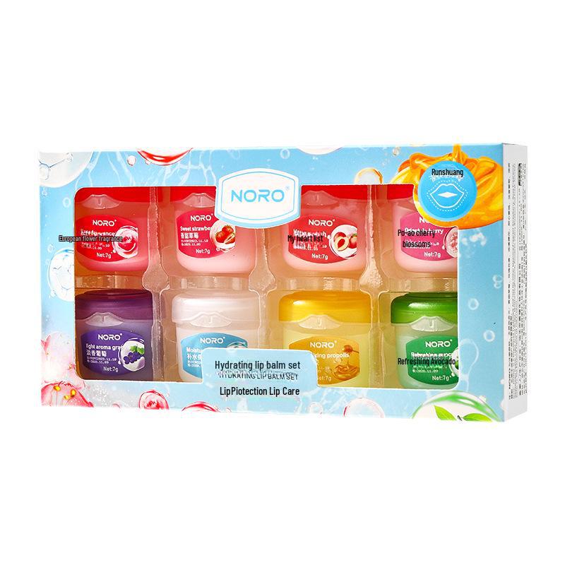 

Набор бальзамов и увлажняющих масок для губ NORO для мужчин и женщин