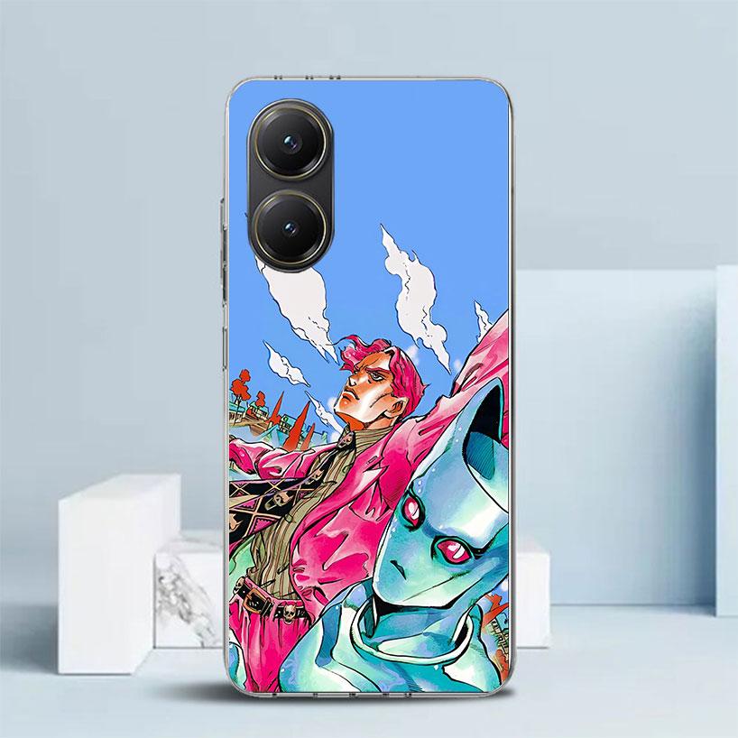 

Чехол для телефона JoJo Кира Йошикаге Killer Queen для Xiaomi Poco F7 Ultra X5 X6 X7 Pro M7 Redmi 15C 15 13C 13 12C 12 10C 10 10A 9 9C Redmi 15 5G