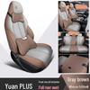 2024 BYD Yuan Plus Honor Model Cartoon Car Seat Cover, Full Surround, All-Season Cushion.
