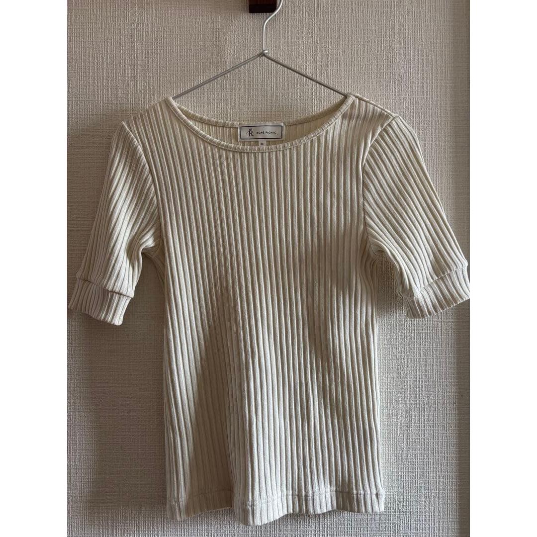 Rope Picnic 5/4 sleeve ribbed T-shirt