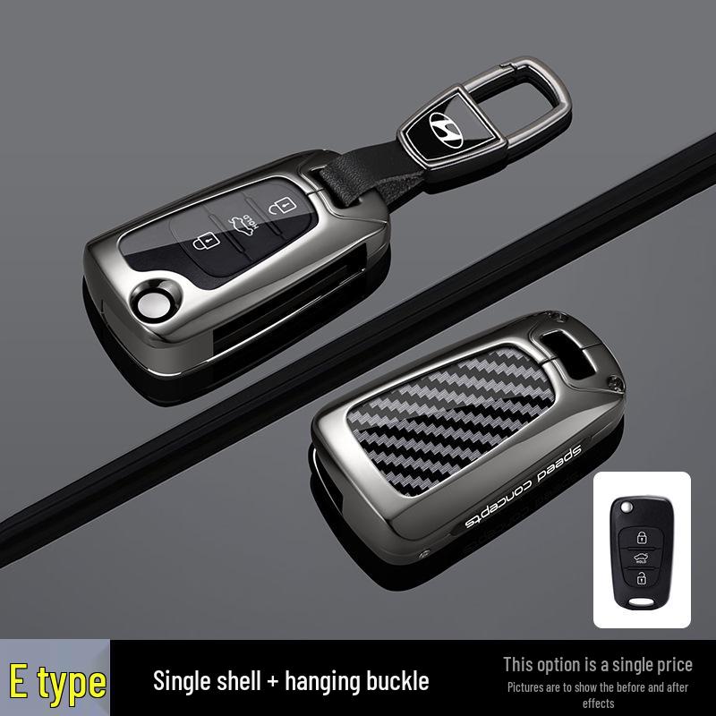 Keychain Cover for 2011/2014/2015 Hyundai Reina, Elantra, Reyland, Langdong Models with Folding Bag