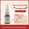 Beginner Eyelash Extension Glue, 10ml Black Adhesive for Student Training