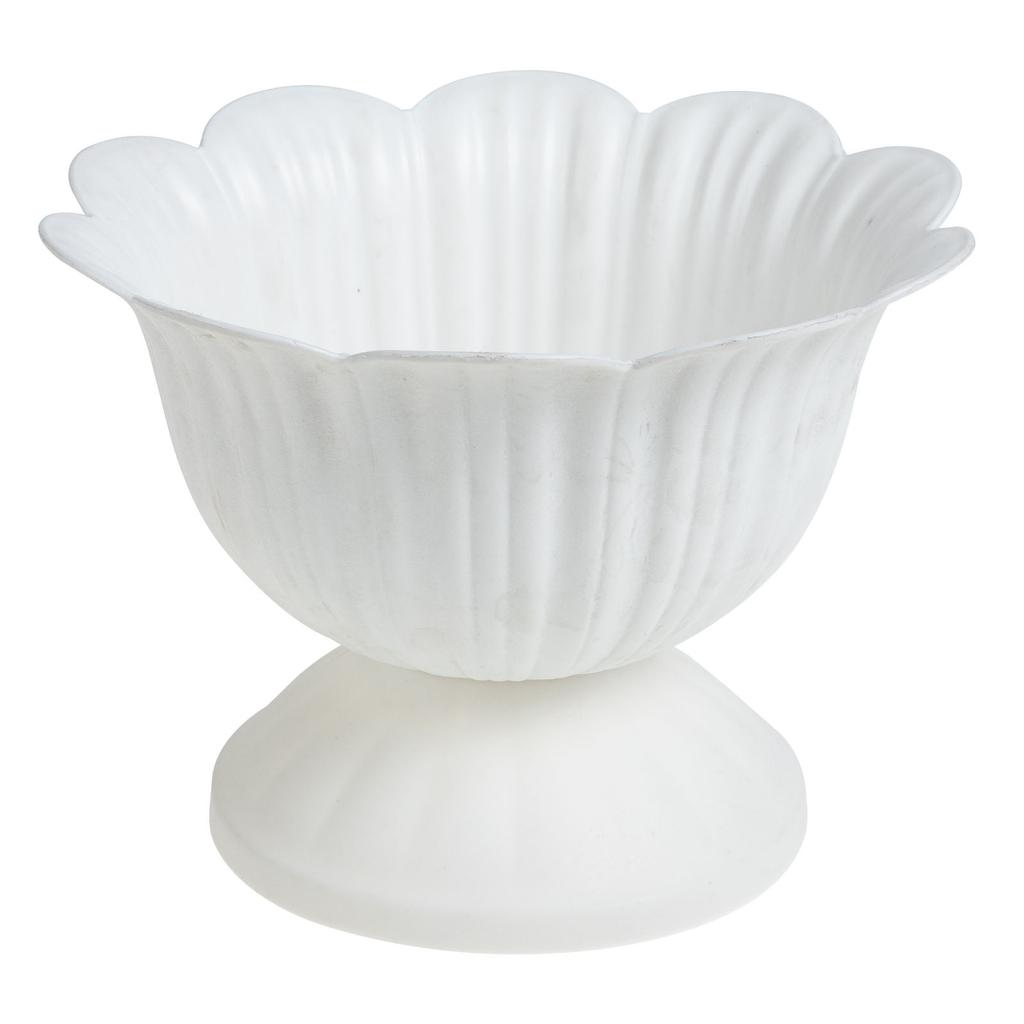 Wedding Flower Pot Home Decor European Style Planter Household Balcony Pots Outdoor White Vase Plastic Porch Vintage