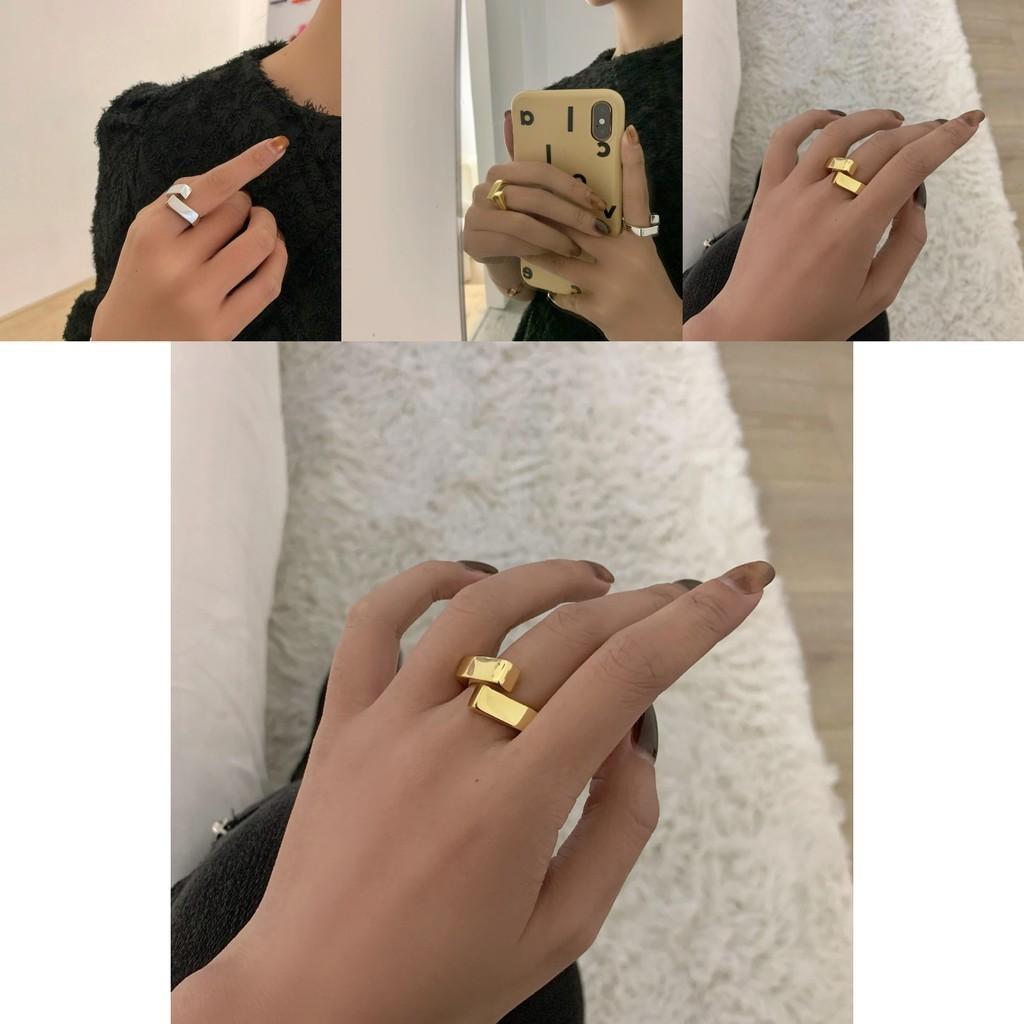 Elegant 925 Sterling Silver Geometric Minimalist Ring For Women Perfect For Gifting