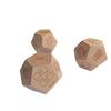 Cross-Border Twelve-Sided Wooden Dice Set: Laser Engraved Fun Bar Drinking Game Dice for Couples