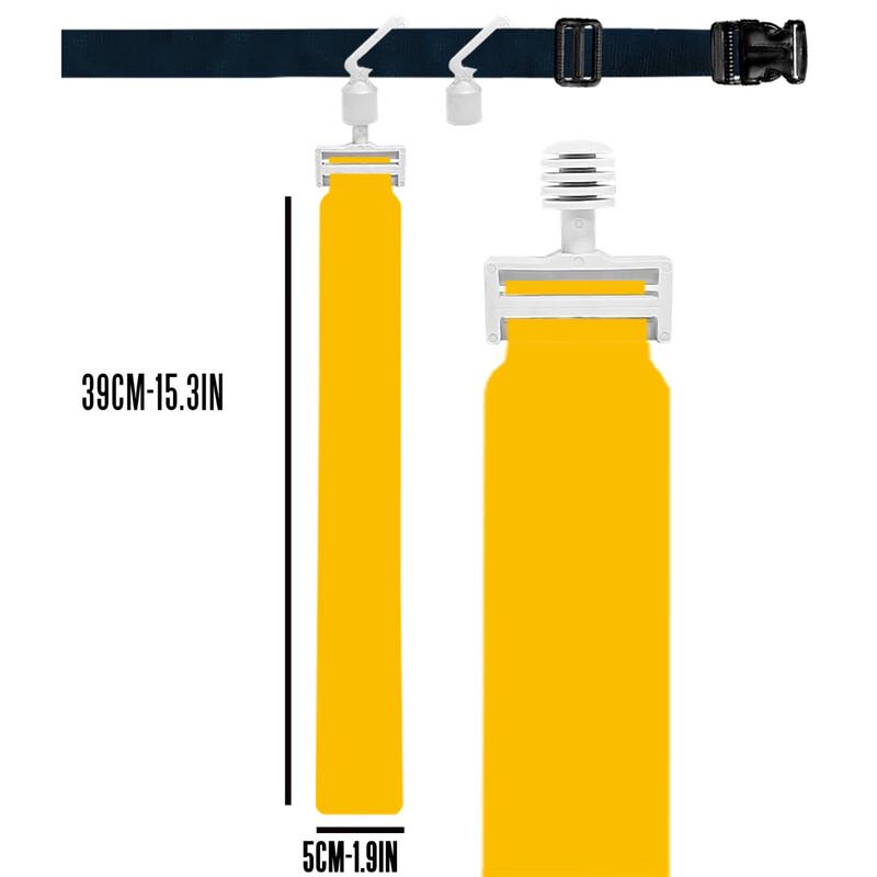 Junshi Yellow Flag Football Belt & Flag Set
