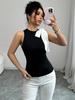 2025 Summer Women's Sleeveless Top: European-American Design, Fashionable, Slimming Vest
