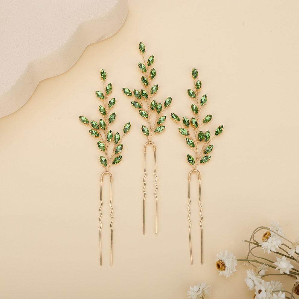 7 Farben Strass Haarnadeln Braut Blume Haarschmuck für Party Frauen Kopfschmuck Hochzeit Haaraccessoires