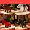 Traditional Chinese Horse Plush Keychain With Pp Cotton Fill For Gift And Collecting