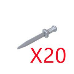 Mittelalterliche Bausteine Waffen Figur Soldat Zubehör Bogen Speer Armbrust Axt Helm Schulterrüstung Baustein Geschenk Spielzeug DIY X011