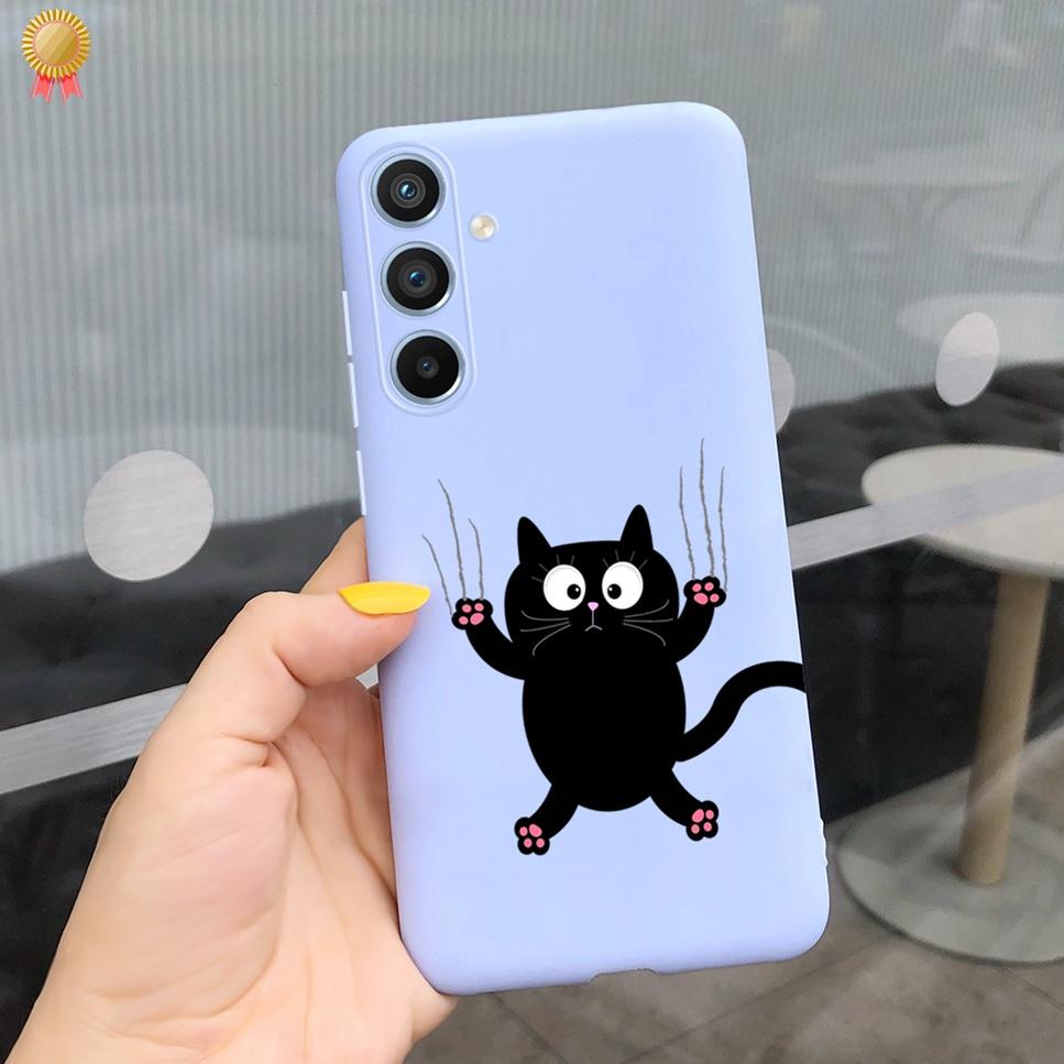For Samsung Galaxy A24 A 24 4G Case Cute Shockproof Silicone Cartoon Back Cover For Samsung A24 SM-A246M A 24 Funda