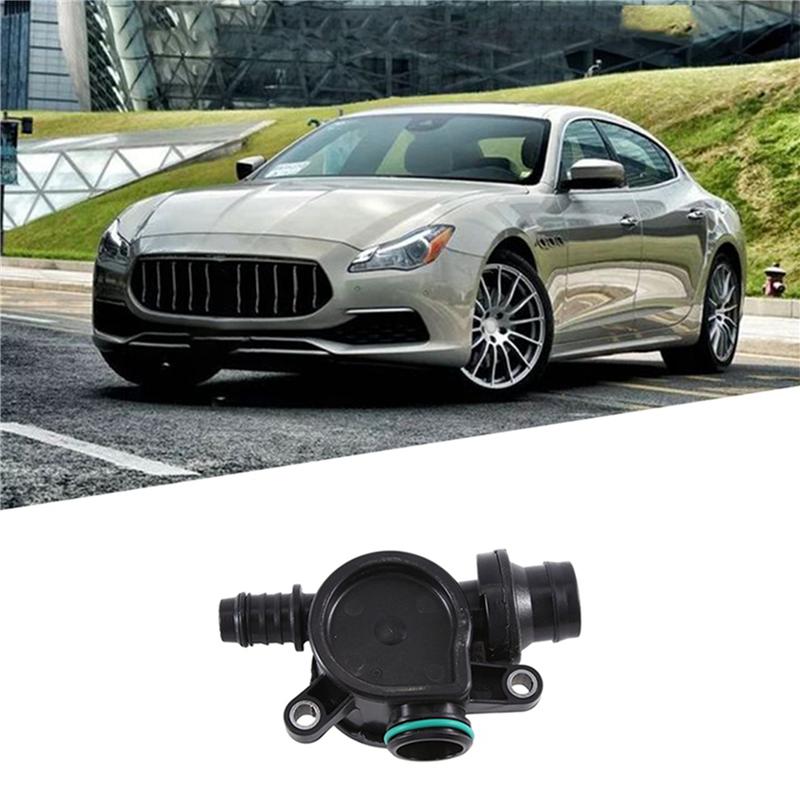 Exquisite 293162 Car Engine Oil Gas Separator Exhaust Valve Accessories For Maserati Quattroporte 3.0 Ghibli Levante 2014-2018 чёрный