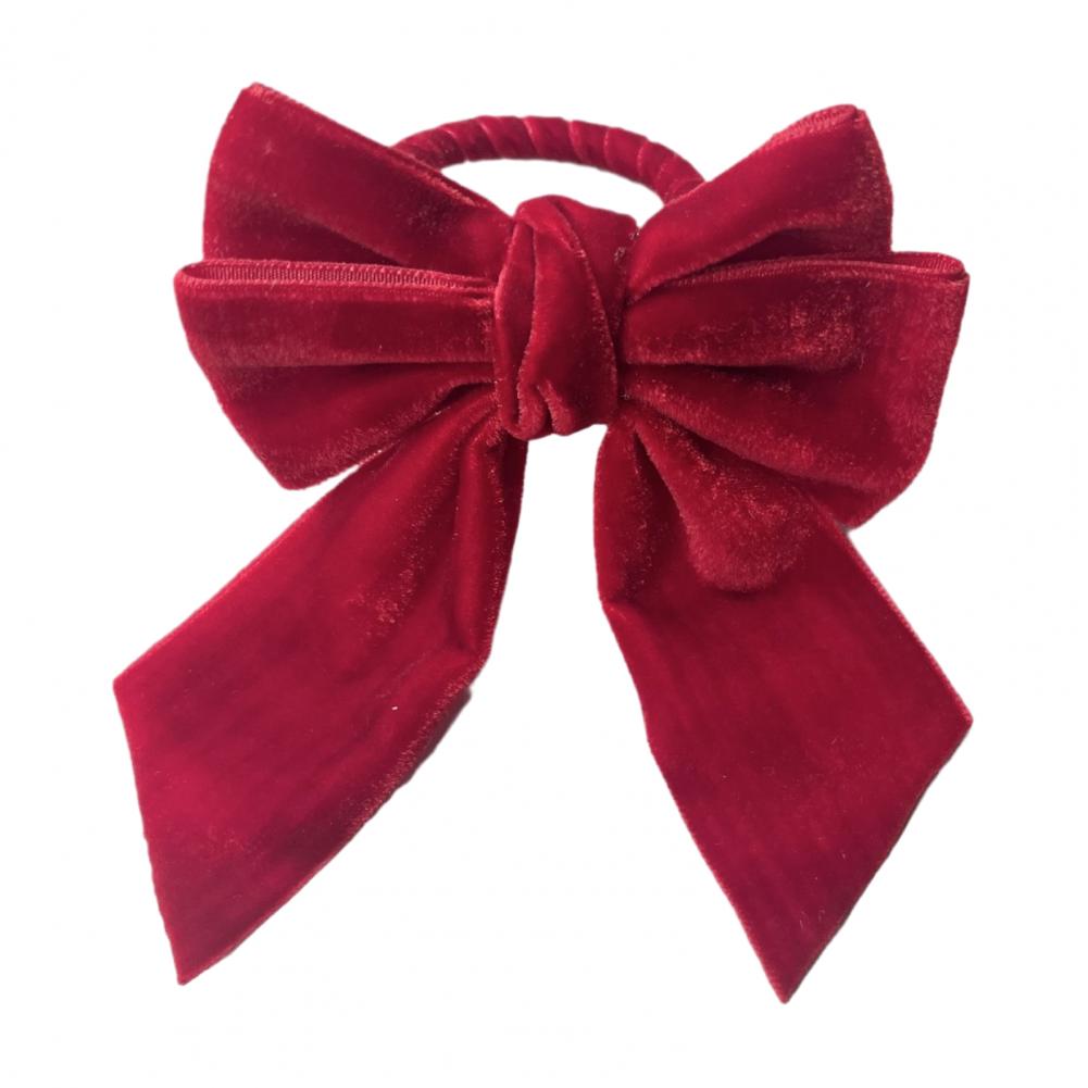 Decorative Napkin Ring Reusable Napkin Rings Velvet Bow Napkin Rings Set Reusable Bowknot Holders Holiday Table for Wedding