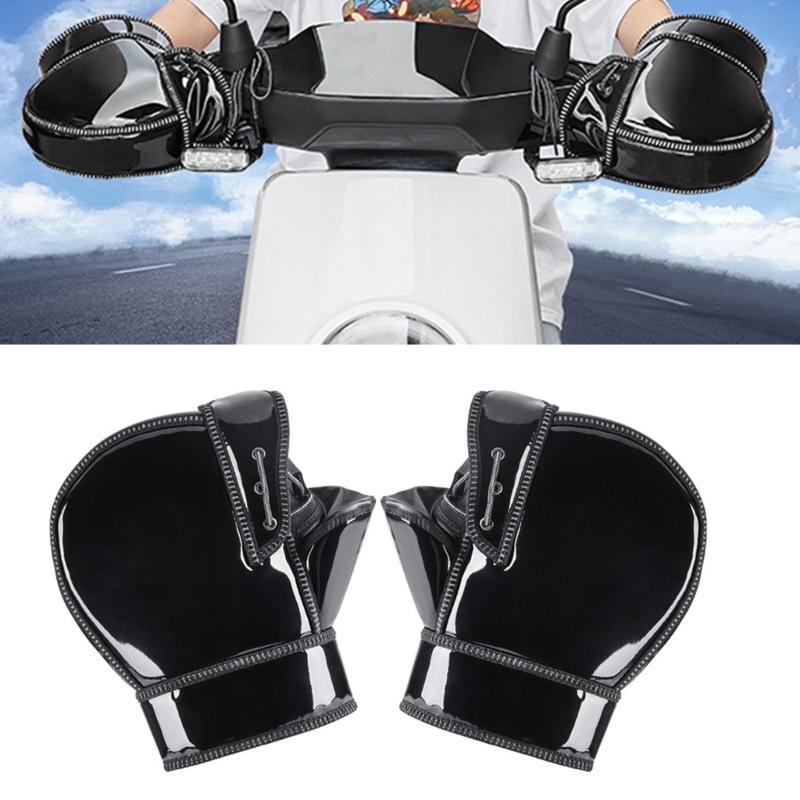 Winter Motorrad Lenker Handschuhe Roller Lenker Abdeckung Muffe Windschutzscheibe Handschuhe Elektrofahrzeug Warme Lenkerabdeckung