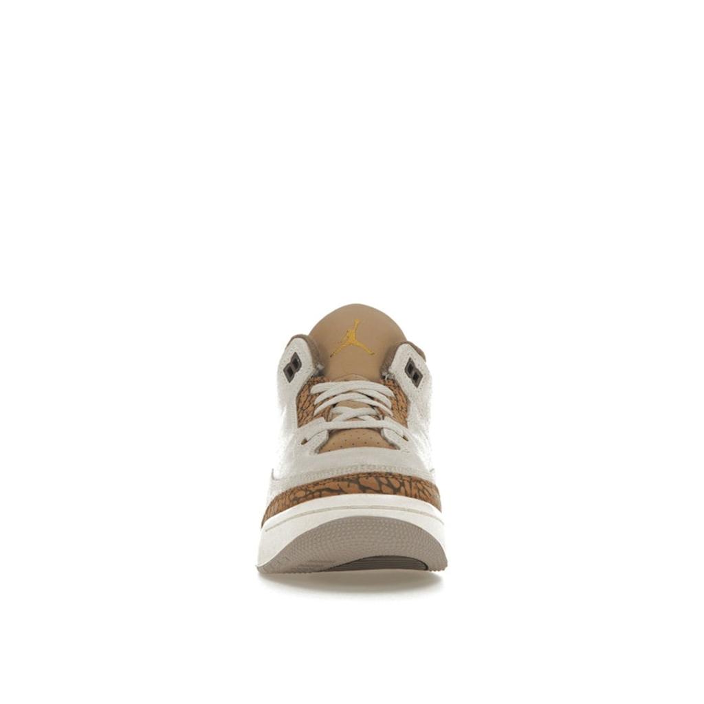 Air Jordan 3 Retro PS Palomino Παιδικά Αθλητικά Παπούτσια Κρέμα ανοιχτό-Orewood-Καφέ Μεταλλικό-Χρυσό DM0966-102