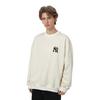 MLB Basic Logo New York Yankees Crew Neck Long Sleeve Sweatshirt Unisex sweatshirt White 3AMT00314-50CRS