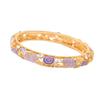 Metal Vintage Cloisonne Bangle Shell Women's Hand Bracelet Starfish Shell Bangle  Gold Jewelry