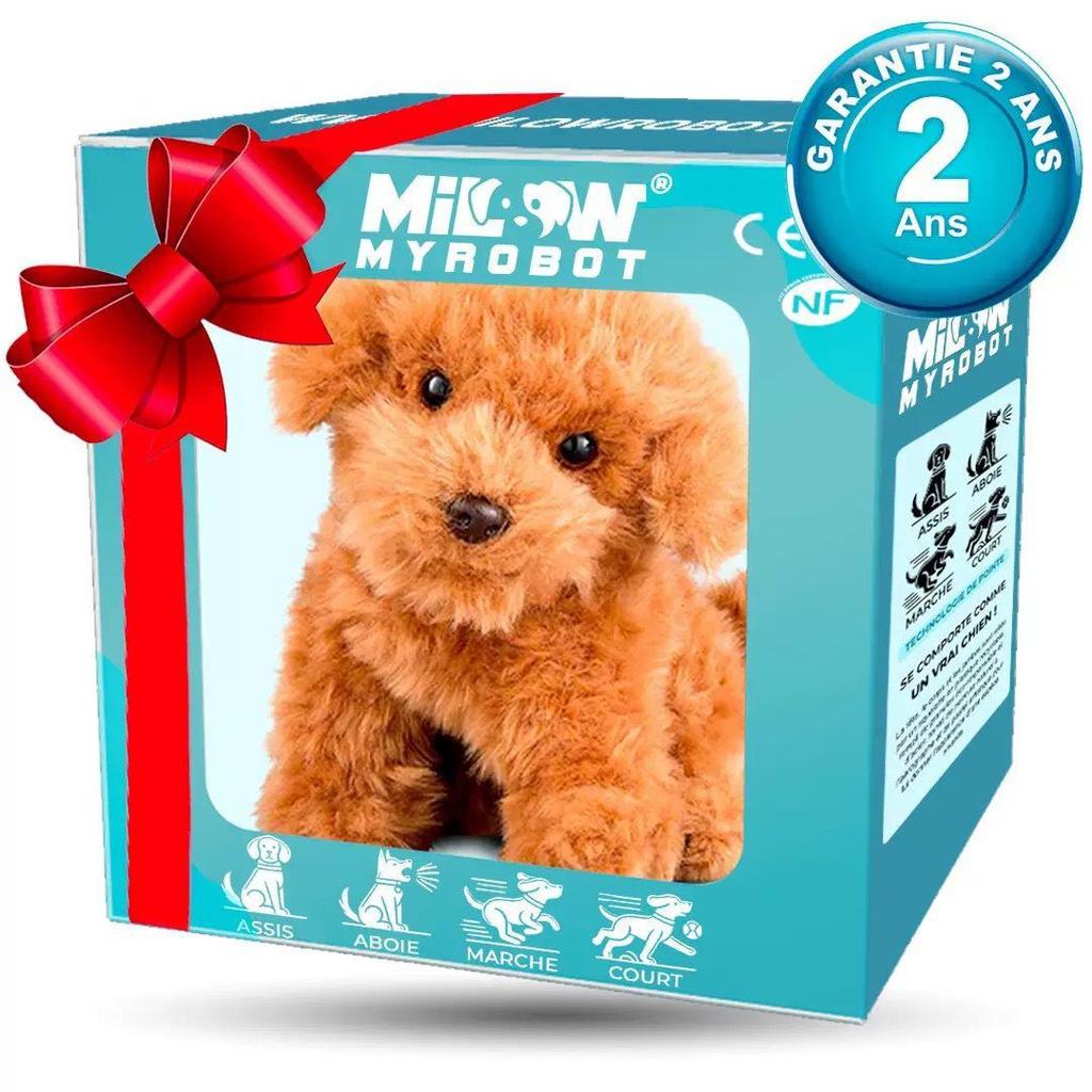 Interactive Plush Robot Puppy - Electronic Pet Toy for Kids