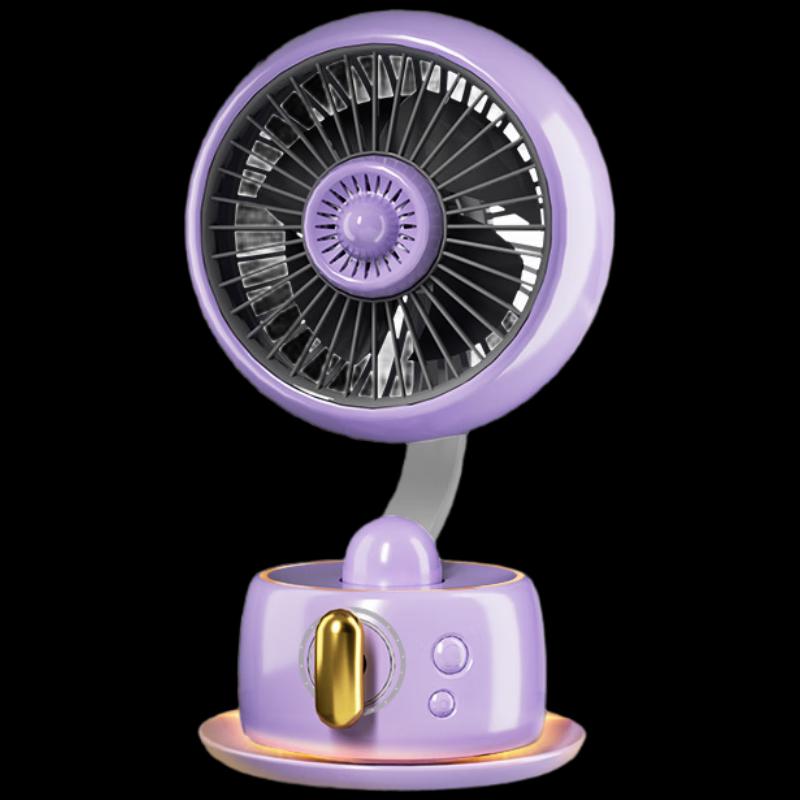 Xiru XR-YY37 3D Circulation Quiet Desktop Fan with Ambient Light & Aroma Diffuser