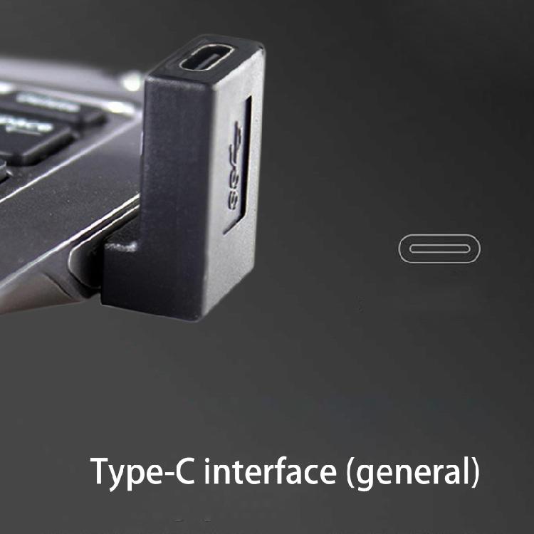 90 Degree Right Angled USB C Female To USB 3.0 Male Adapter For Laptop Charger