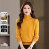 Women's 100% Merino Wool Turtleneck Sweater