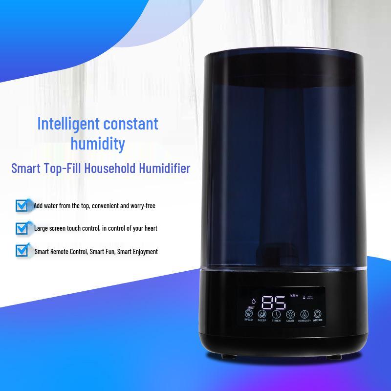 4L Household Humidifier & Air Purifier for Mother and Baby - Desktop Aromatherapy Machine for Bedroom Air Conditioning