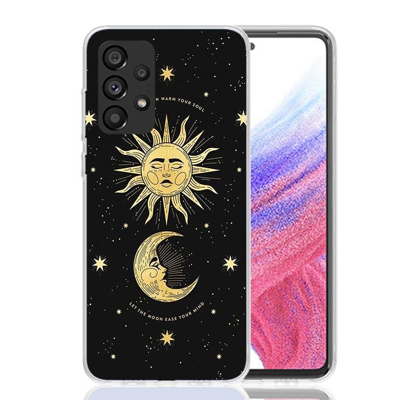 Witches Moon Tarot Mystery Totem Phone Case For Samsung Galaxy A13 A14 A15 A16 A53 A54 A55 A56 A33 A34 A35 A36 A23 A24 A25 A26 A