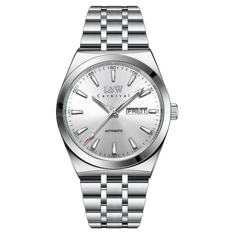 IW Top Brand Original Business Automatic Men's Watches Japan Miyota Movement Mechanical Watch for Men Date Waterproof Sapphire