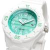 Casio LRW-200H-3CV Analog Watch Gloss White Green Check Pattern Women's Kids International Model