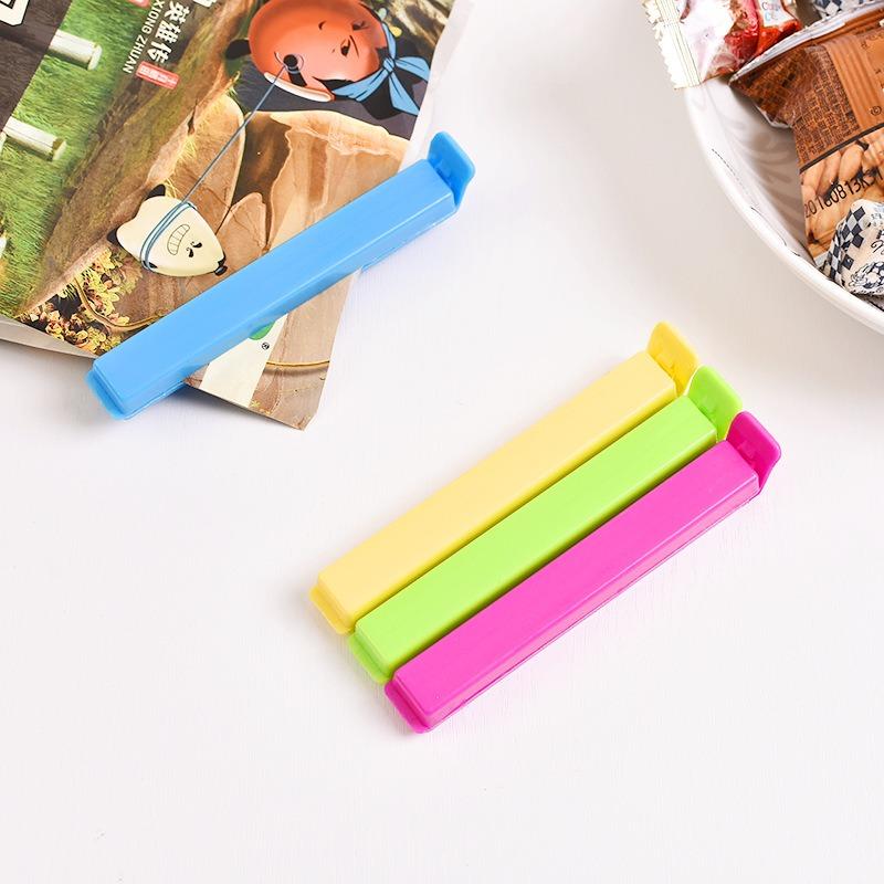 5PCS Portable Kitchen Storage Food Bag Clips Seal Sealer Clamp Plastic Tool Kitchen Accessories Freezer Bag Clips DJ002