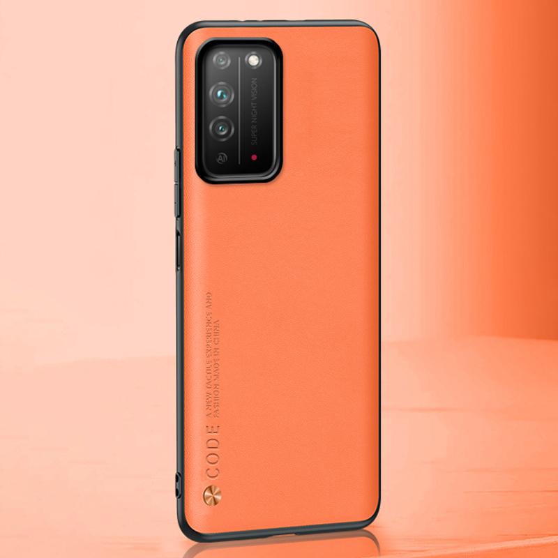 Luxury PU Leather Phone Case For Honor X10 X30 Max X30i Matte Back Cover Silicone Case For Honor View 20 30 Pro Plus 20S 20E 30S