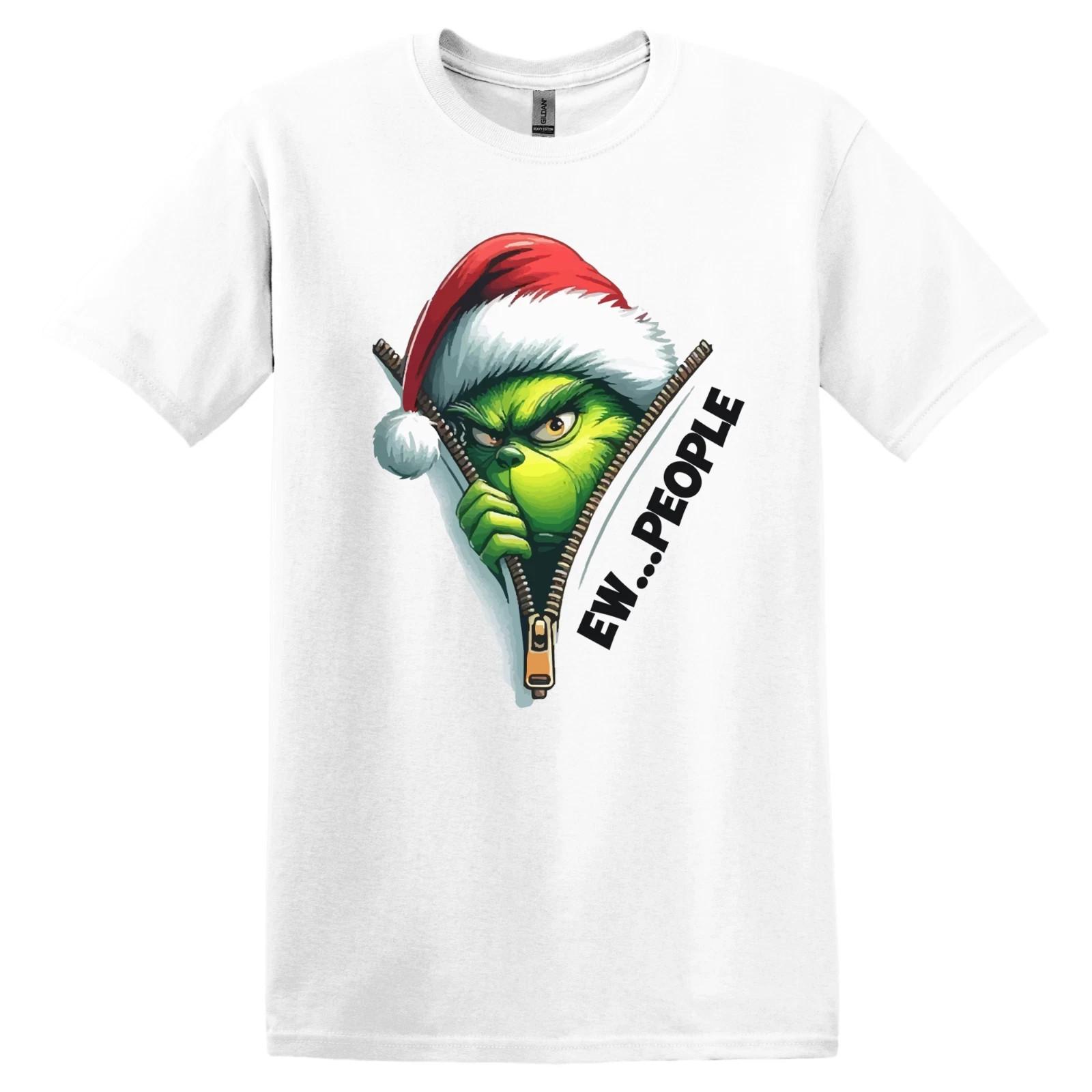 Christmas T-Shirt Grinch Ew... People M