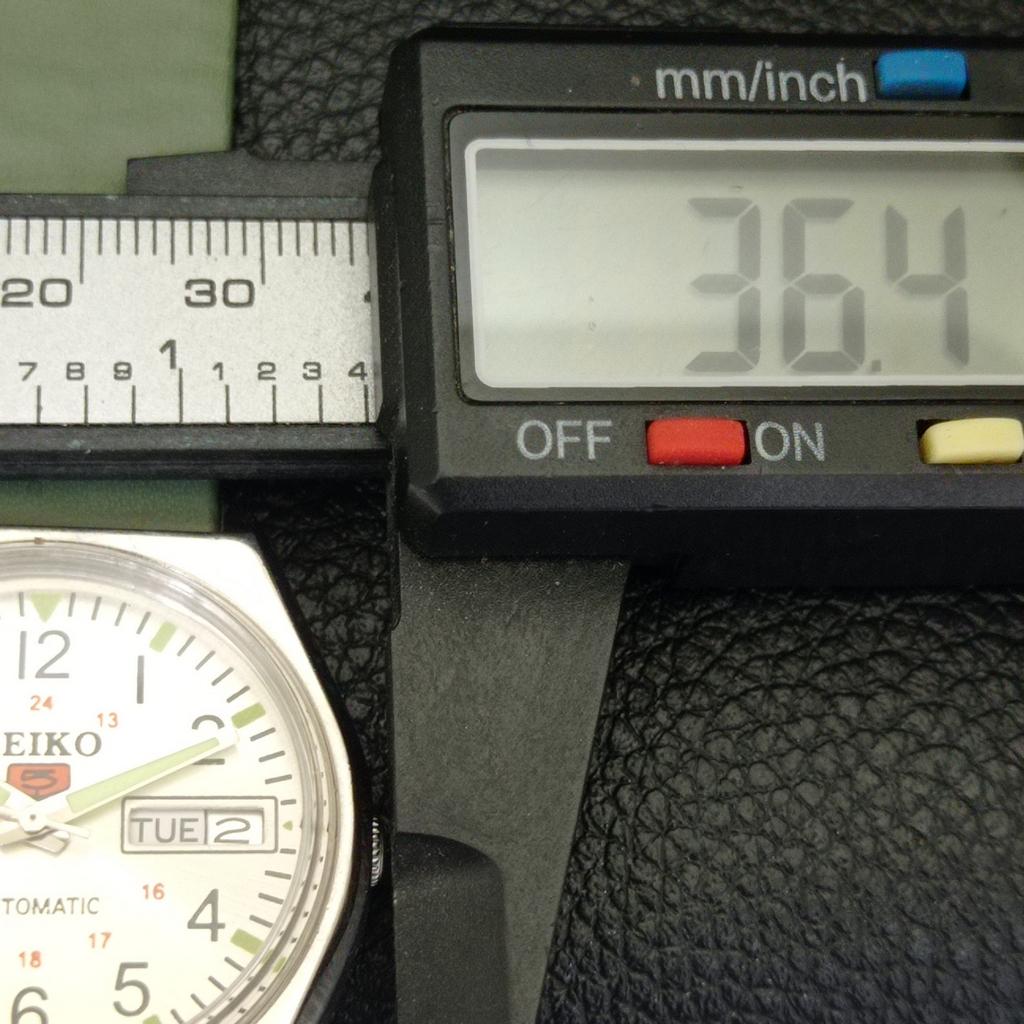 SEIKO 5 AUTOMATIC JAPAN MENS 6309A VINTAGE SILVER COLOR DIAL WATCH a701228-5 R206a-a701228