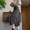 American Vintage Y2k 90s Cargo Pants Women Harajuku Oversized Jorts Baggy Summer Short Trousers Streetwear Korean Shorts