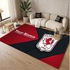 Custom Rug FC Twente Pattern Print Name Text Soft Non‑Slip Floor Carpet for Home Indoor Decoration
