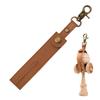 ZERONOWA Kendama Leather Kendama Accessory with for Portable Kendama Holder, Snap, (Camel)