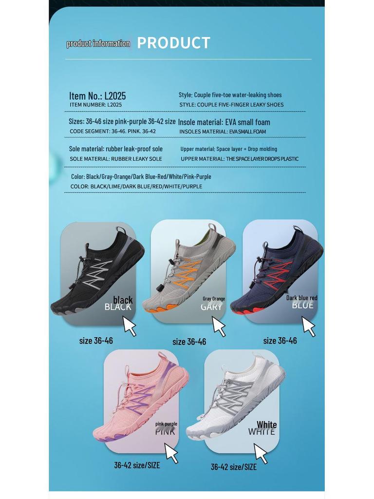 Breathable Quick-Dry Outdoor Water Shoes for Men & Women - Ideal for Hiking, Beach & Fitness