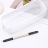 Stationery Transparent Pen Bag Convenient To Use Storage Cosmetic Bag Suitable for Jewelry  Bag