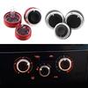 1Set for Nissan Tiida NV200 Livina 2004-2010 Geniss Sylphy 2012 Interior Acc. Car Air Conditioning AC Control Knobs