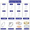 Ring Size Reducer Tools Spiral Spring Based Rings Adjust Invisible Tightener Fixed Loose Ring Size Ring Reduction Pad Essential