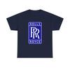 Rolls-Royce Luxusauto Marke Ikonisches Logo Grafik Oversized Lässiges Streetwear T-Shirt Oberteil für Autoenthusiasten & Fans eines luxuriösen Lebensstils