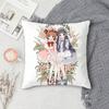 C-Cardcaptor Sakura Double-Sided Printed Square Pillow Cover Decorative Cushion Cover For Sofa Bedroom Bedside