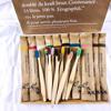 5Pcs Disposable Natural Bamboo Toothbrush Soft Bristle Bamboo Toothbrushes Soft Dental Oral Care Random Color