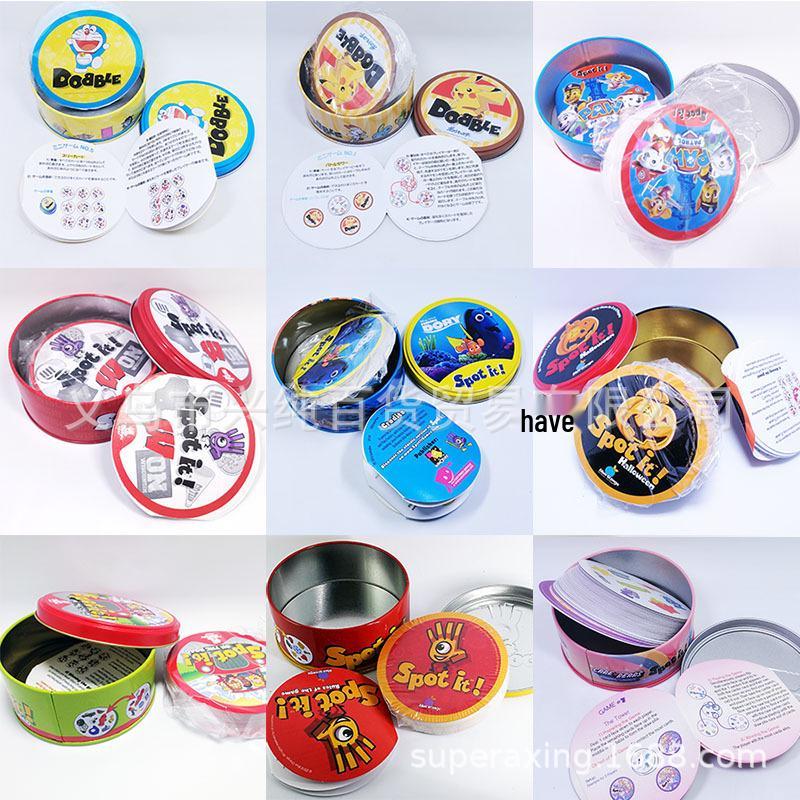 Cross-Border Hot-Selling Dobble English Tabletop Game Cards - Large Quantity & Free Shipping