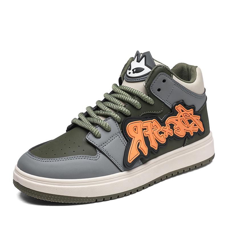 

Новые мужские спортивные туфли, модные повседневные нишевые кроссовки высокого класса 44 серый